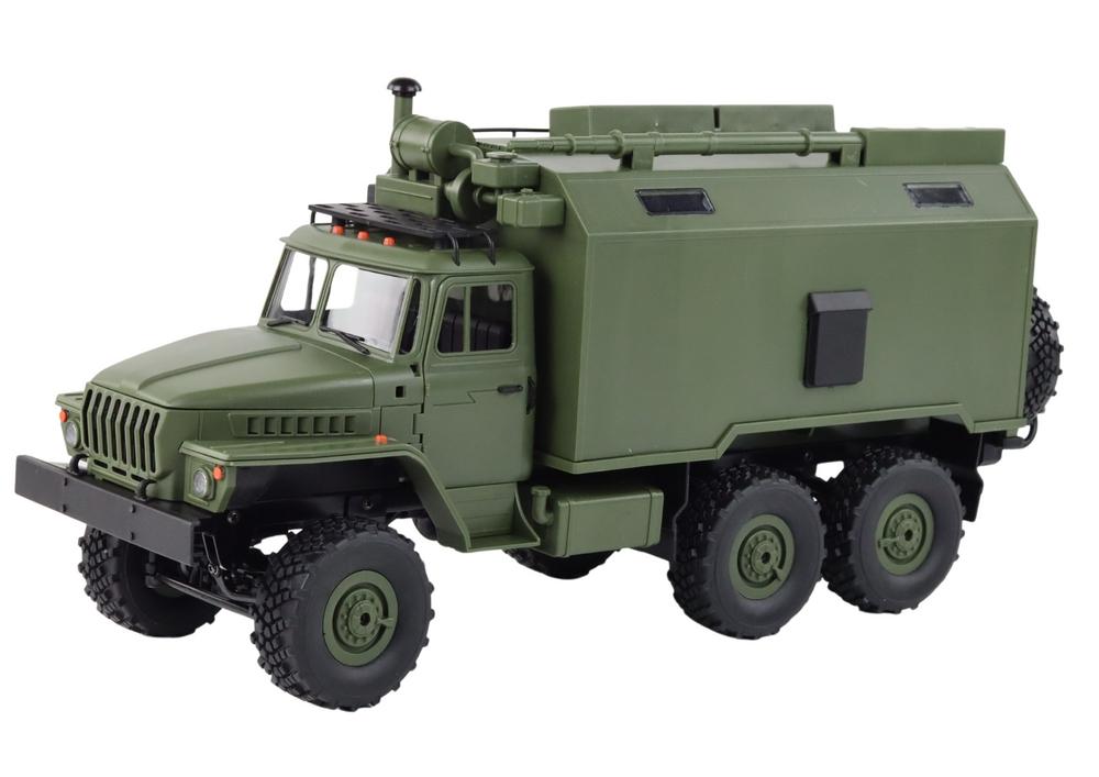 1:16 RC Military Truck: Off-Road, 4WD, LED-ljus