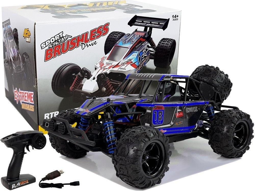 Skala 1:18 Blue Off-Road RC Buggy - 45 km/t Thrill