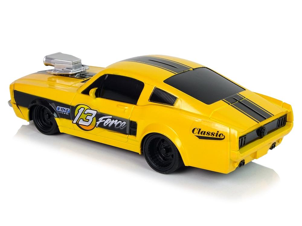 1:20 Yellow Remote Control Sports Car - Spännande racingkul!