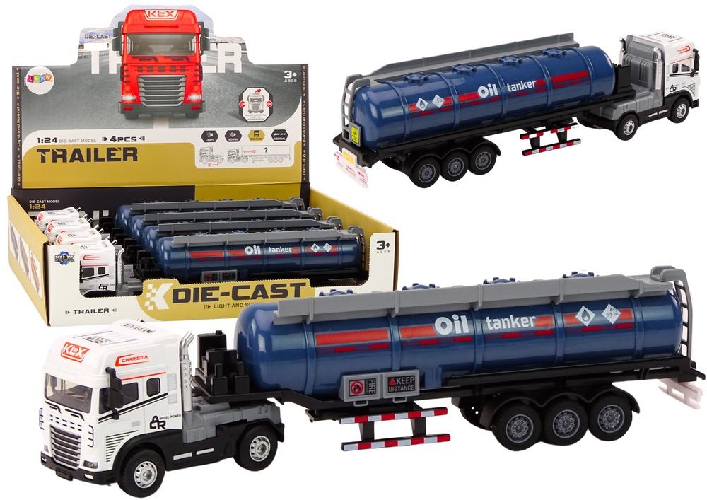 1:24 Fuel Tank Truck TIR - Realistiska ljud och ljus!