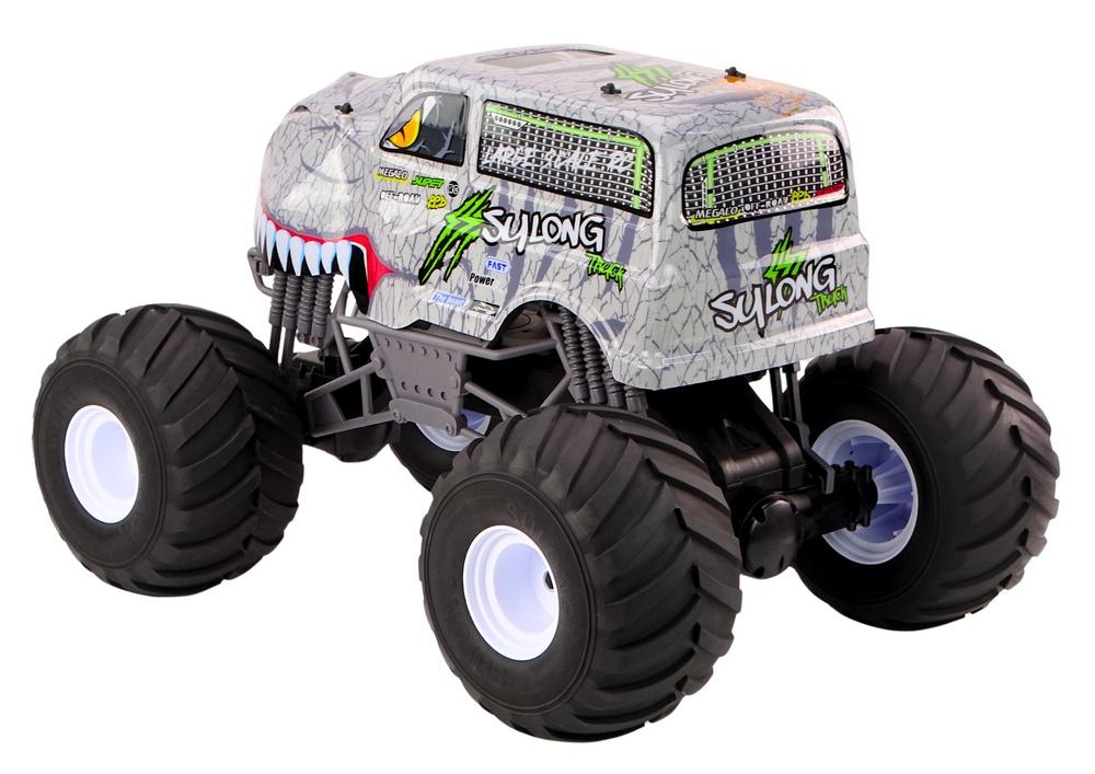 1:6 Off-Road RC Car 2.4G med dinosauriemotiv och ljudeffekter