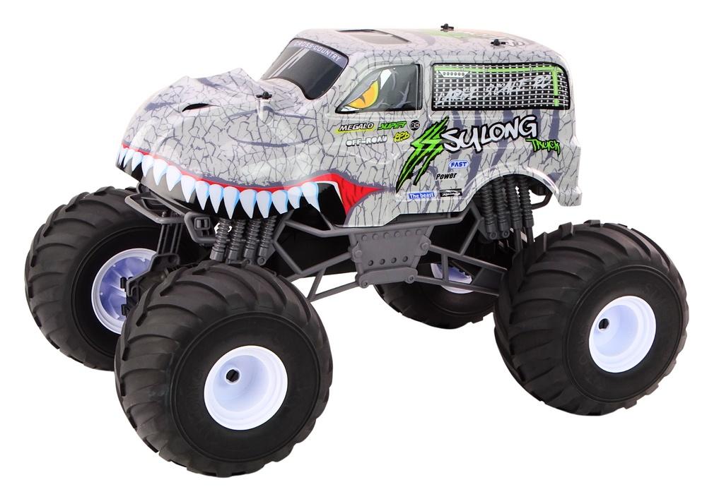 1:6 Off-Road RC Car 2.4G med dinosauriemotiv och ljudeffekter