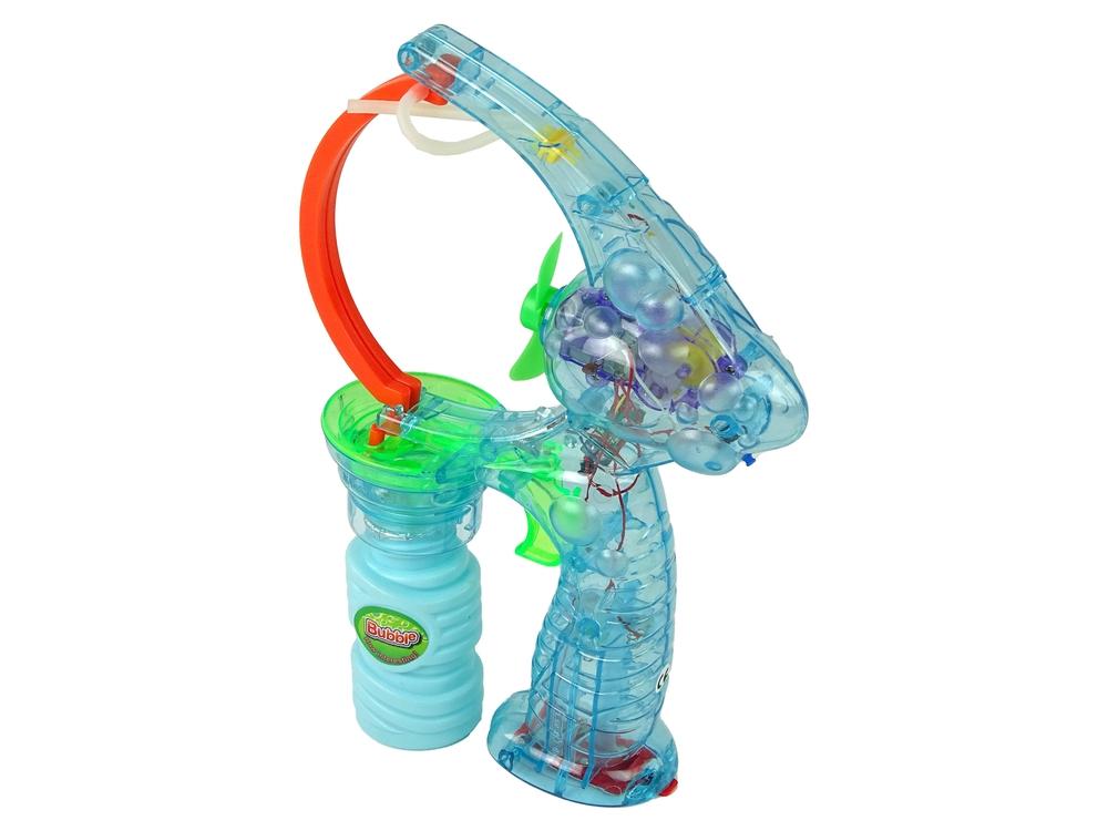 24 cm Bubble Gun med lys og lyder - ultimat moro!