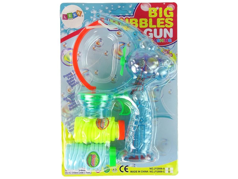 24 cm Bubble Gun med lys og lyder - ultimat moro!