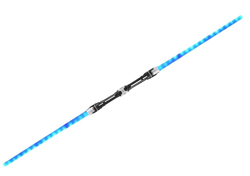 2-i-1 Space Light Sword Set: Blue Glow & Epic Sounds