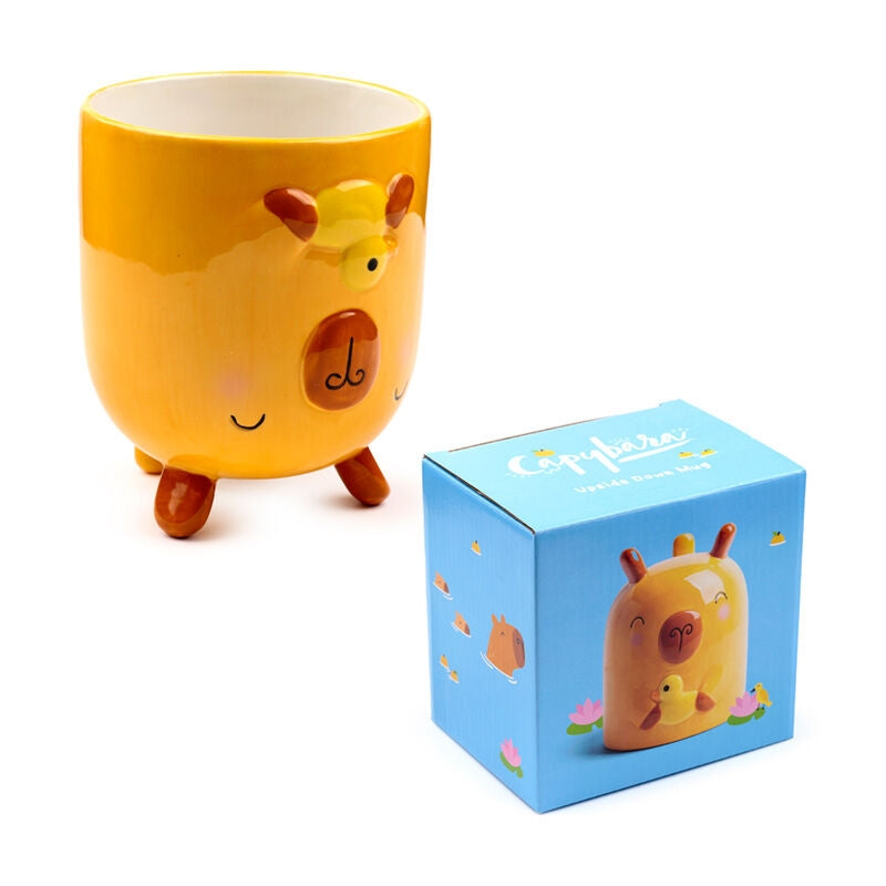 3D Capybara-mugg, unik design, perfekt present till djurälskare