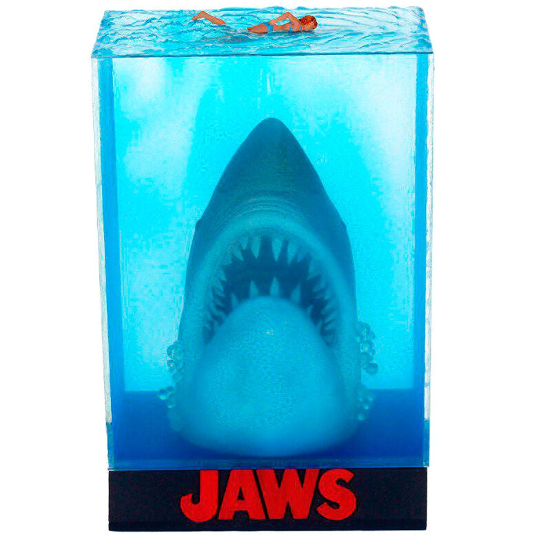 3D Jaws affischfigur, 25 cm storlek, samlardekor