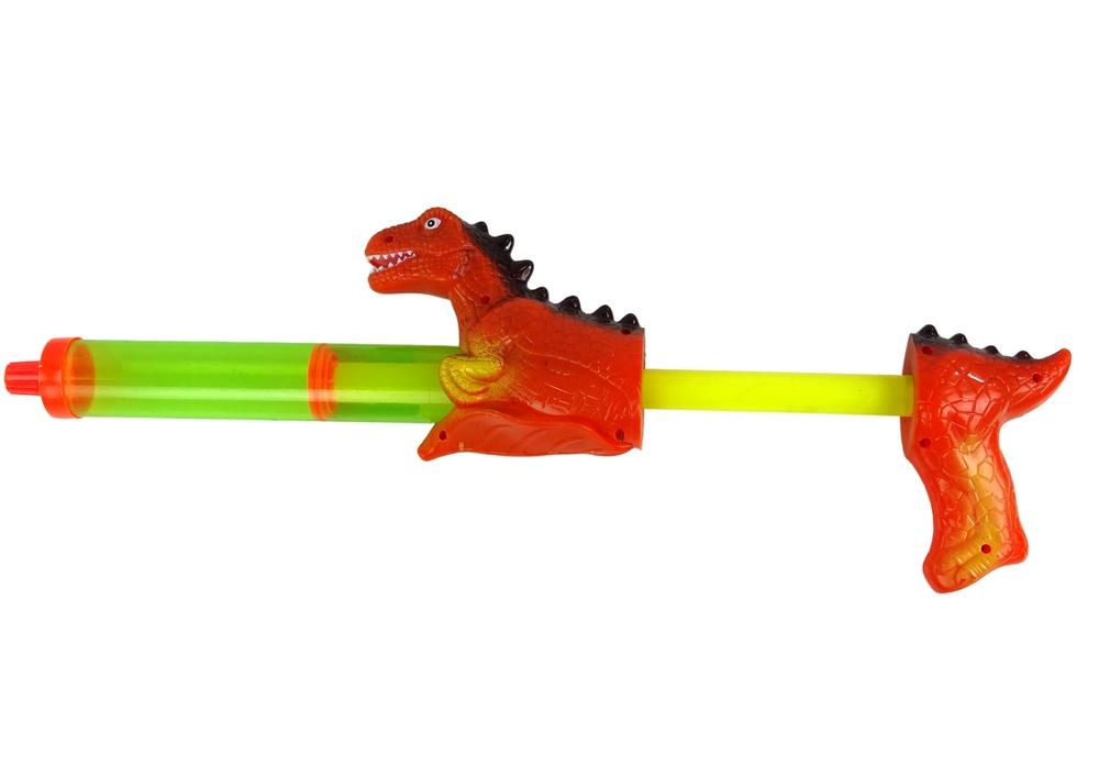 40 cm rød dinosaur vandpistol til cool baghavesjov