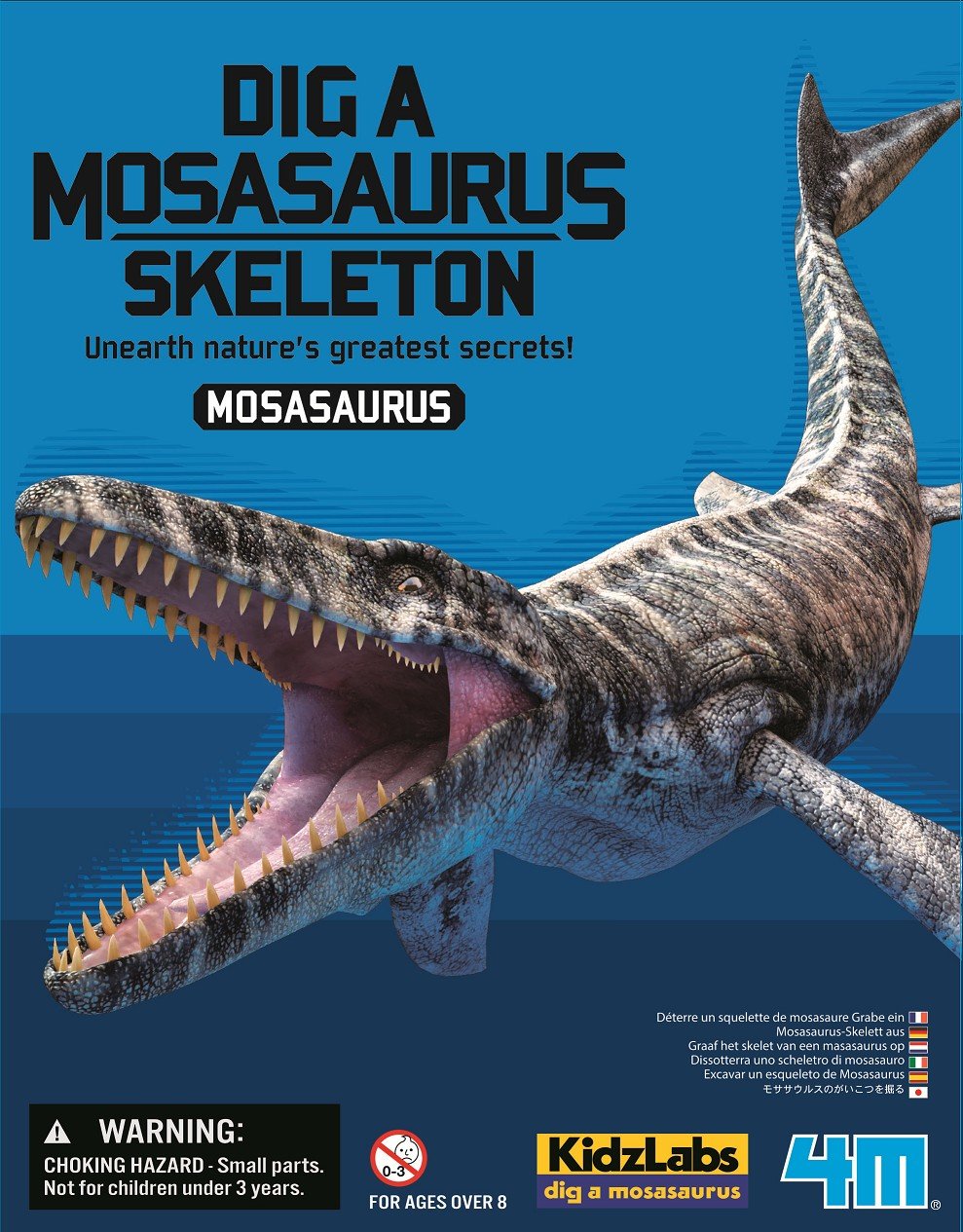 4M Craft Kit "Dig A Mosasaurus Skeleton"