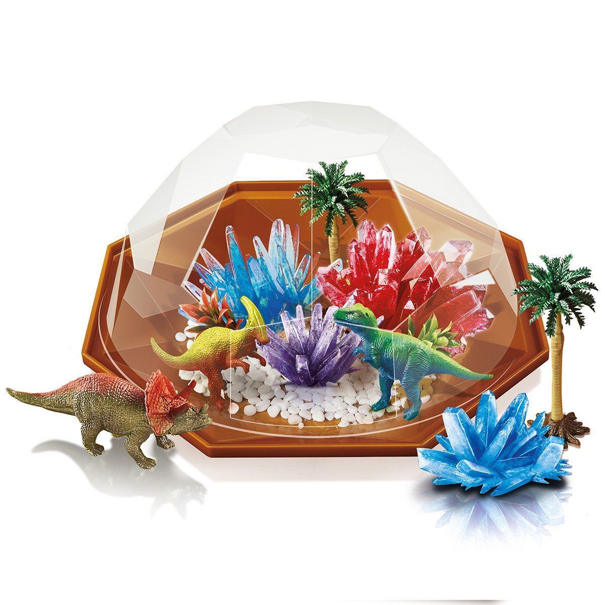 4M DIY Sett Dino Crystal Terrarium