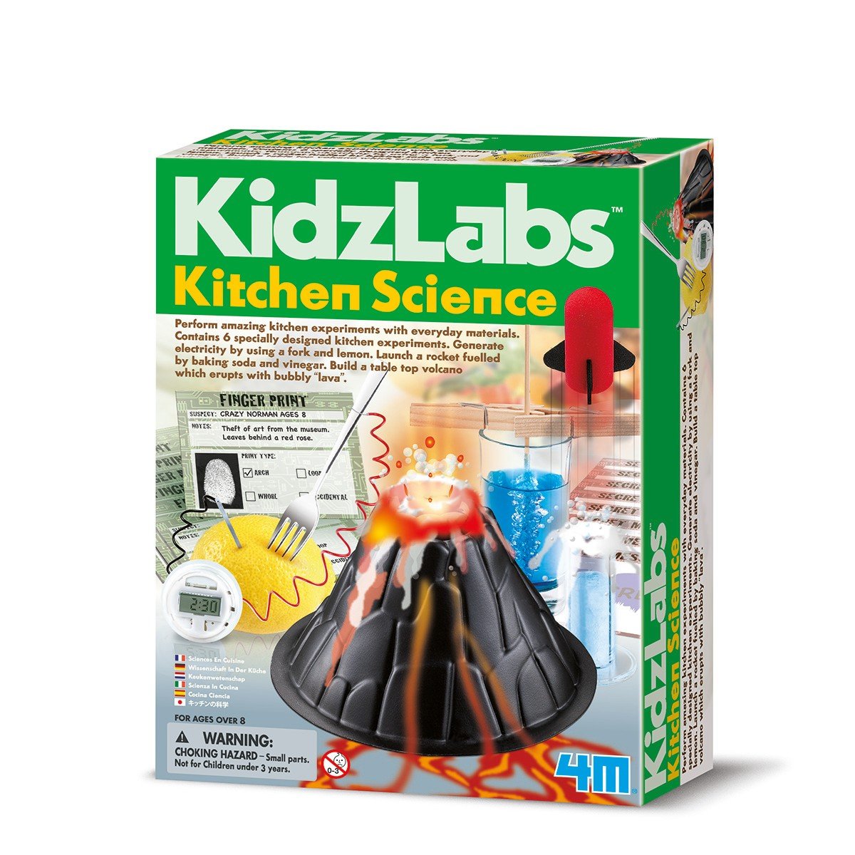 4M Kidzlabs Kitchen Science legesæt