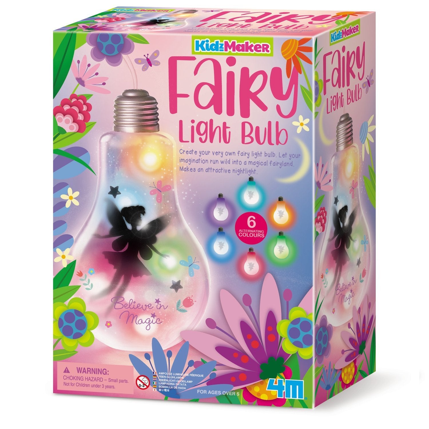 4M Kidzmaker DIY Set Fairy Light Bulb