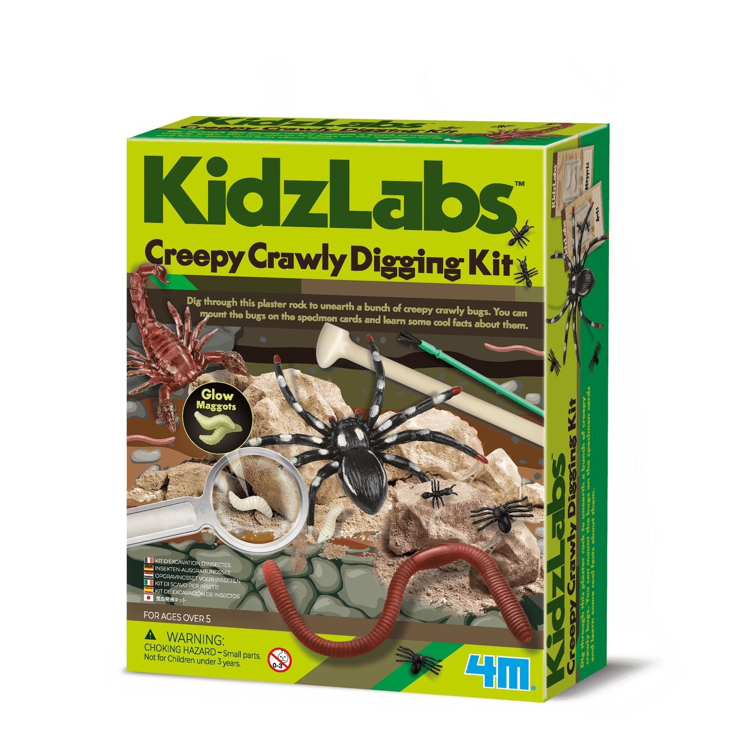 4M DIY Kit Uhyggelig Crawly Digging