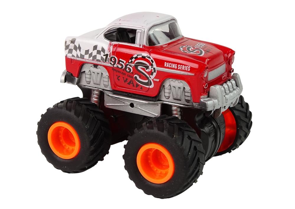 4x4 Classic Large Wheel Monster Truck - 4 farver tilgængelige