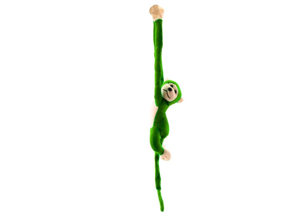 60 cm Green Plush Monkey Mascot med lyd og velcro