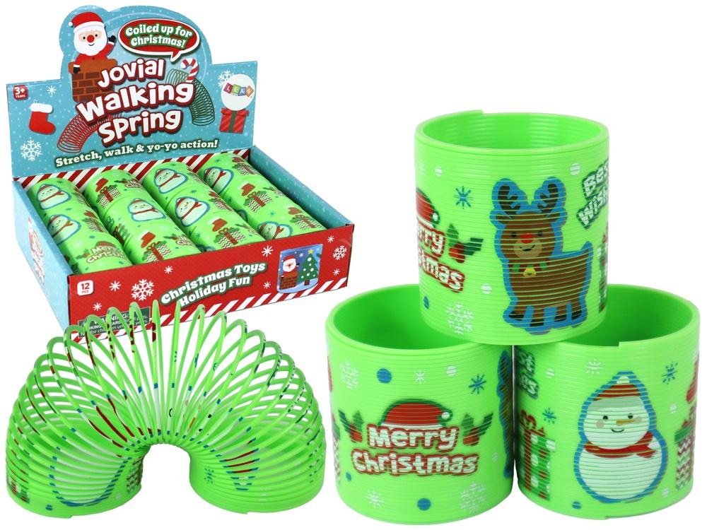 6 CM Iconic Green Spring: Christmas Theme Stress Relief Toy