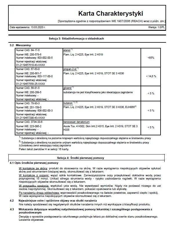 70% alkohol hånddesinfektionsgel - 100ml