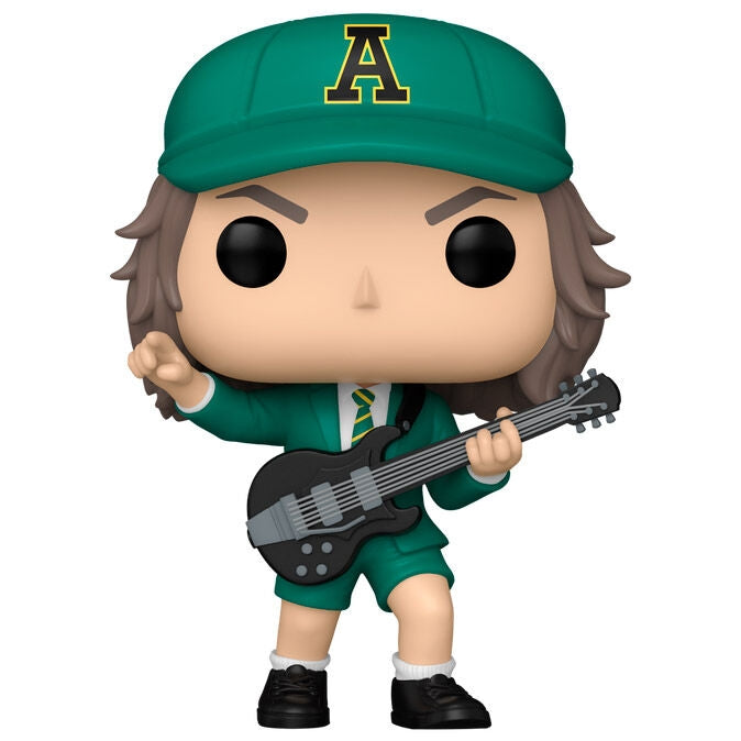 AC/DC Angus Young Pop Figur, samlarbar vinylleksak