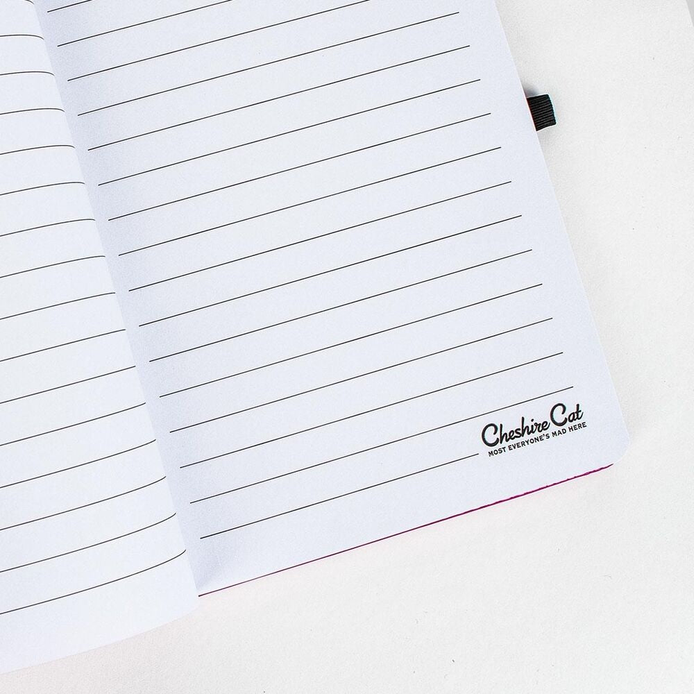 Alice i Underlandet Cheshire Cat Notebook, 120 sidor