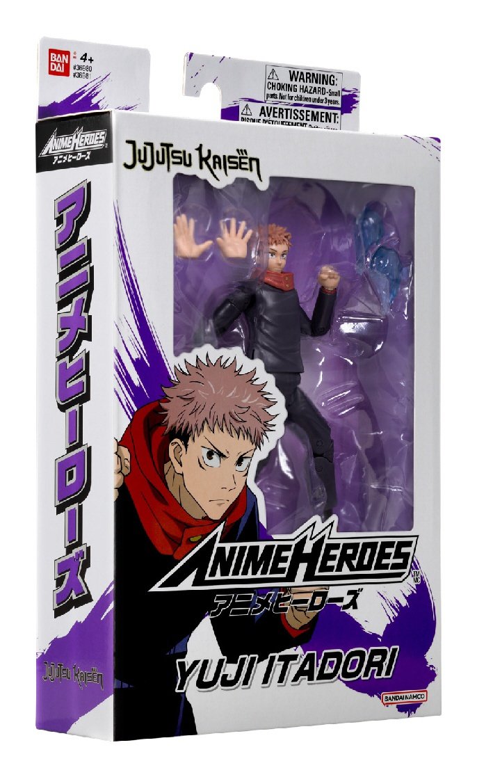 Anime Heroes Jujutsu Kaisen figur med tilbehør, 16 cm - Yuji Itadori