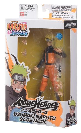 Anime Heroes Naruto-figur med tilbehør, 16 cm - Uzumaki Naruto Sage Mode