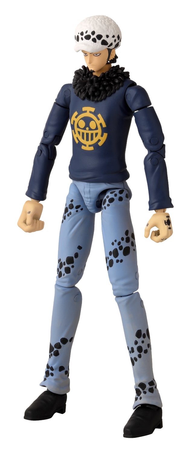 Anime Heroes One Piece Figur med tilbehør, 16 Cm - Trafalgar D. Law