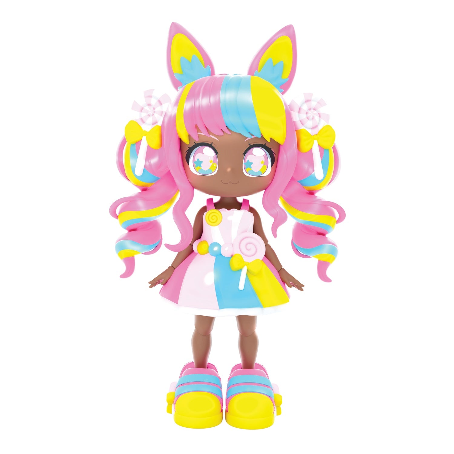 Anime-dockor, 14 cm, 32 stilkombinationer