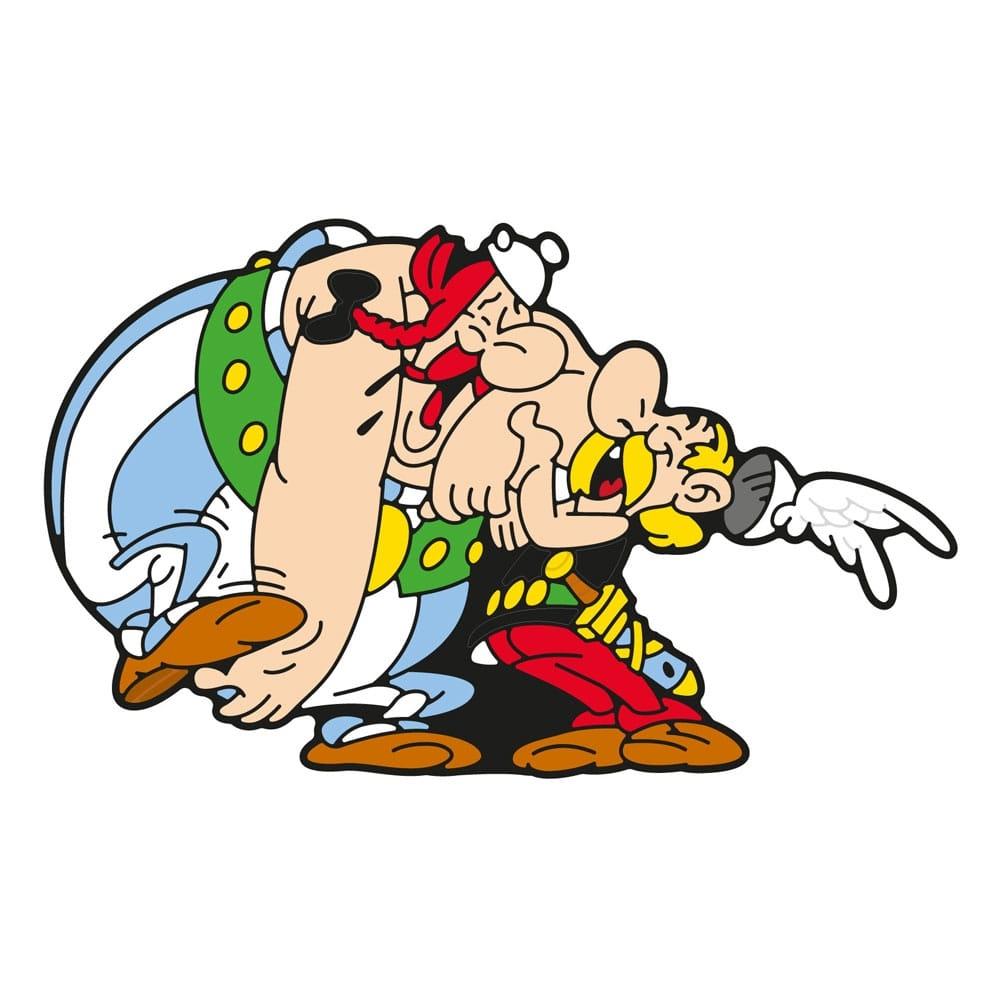 Asterix Kylskåpsmagnet Asterix & Obelix skrattar 6 cm