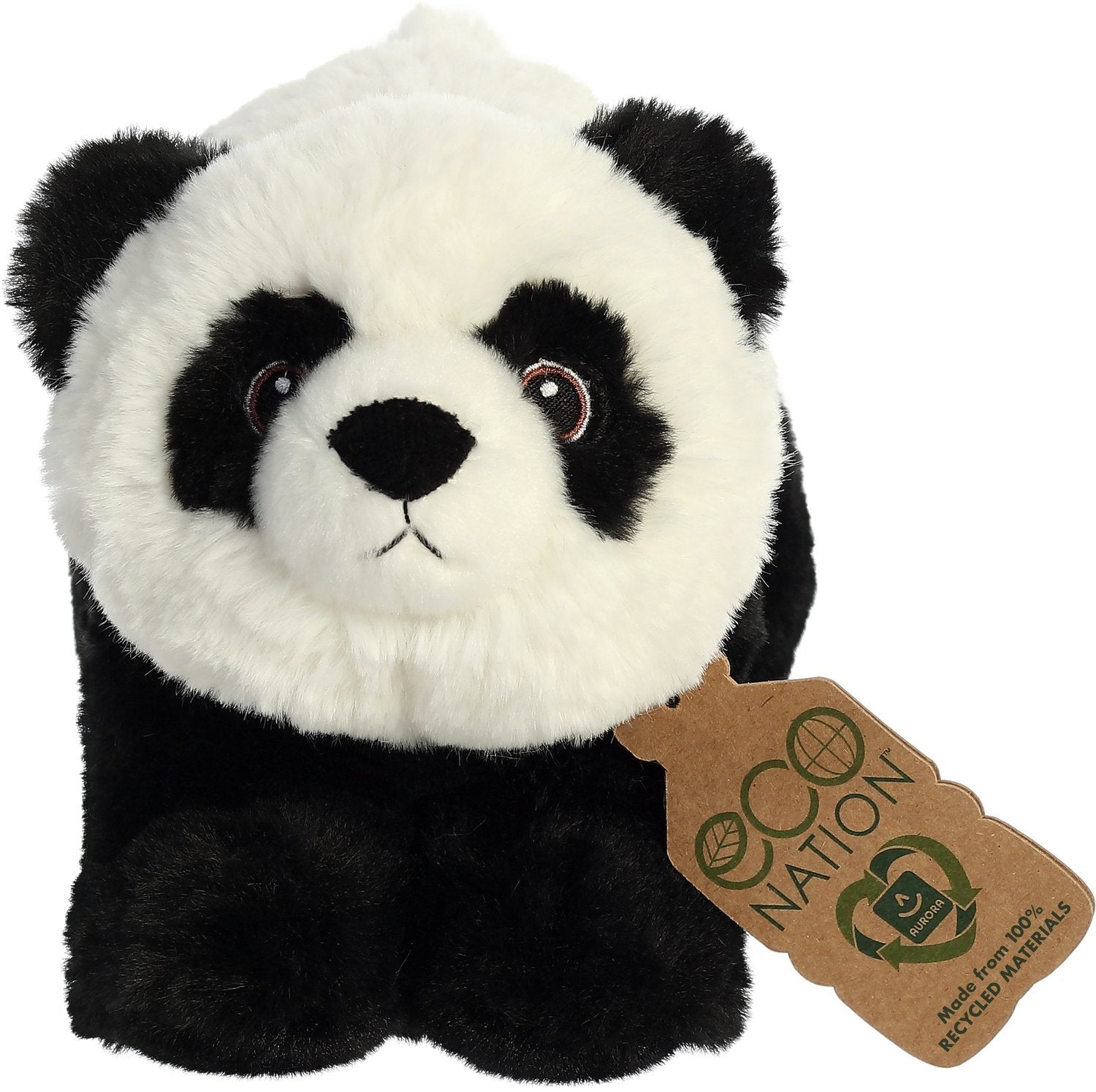 Aurora Eco Nation Plys Panda, 15 Cm