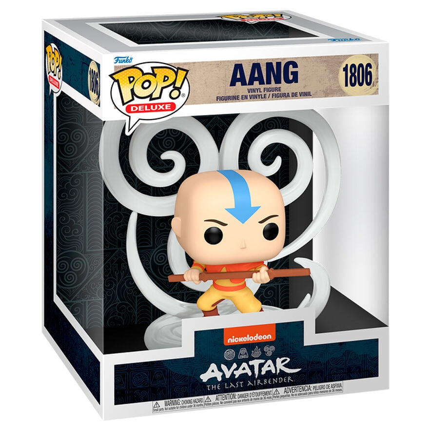 Avatar The Last Airbender Aang POP-figur, 3,75-tums samlarobjekt