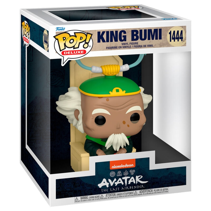 Avatar The Last Airbender King Bumi POP Figure Deluxe Edition