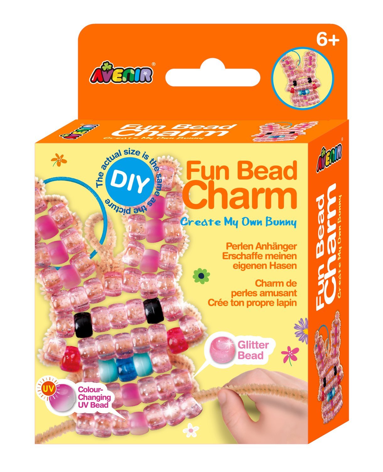 Avenir Fun Bead Charm-Skapa min egen kanin