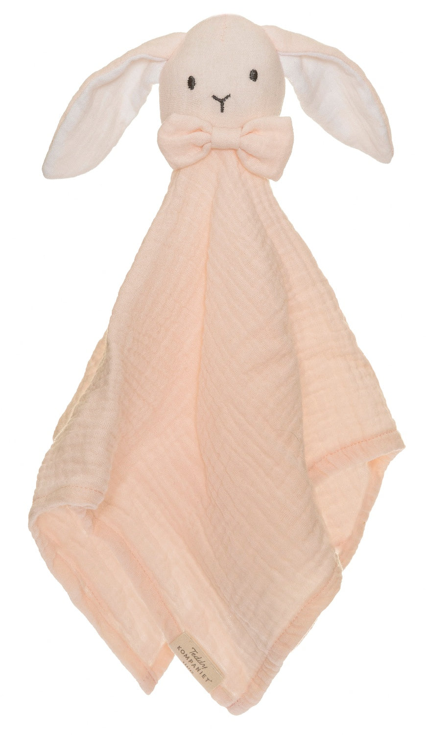 Babytäcke, Muslinbomull, Rosa Kanin, 40x40cm