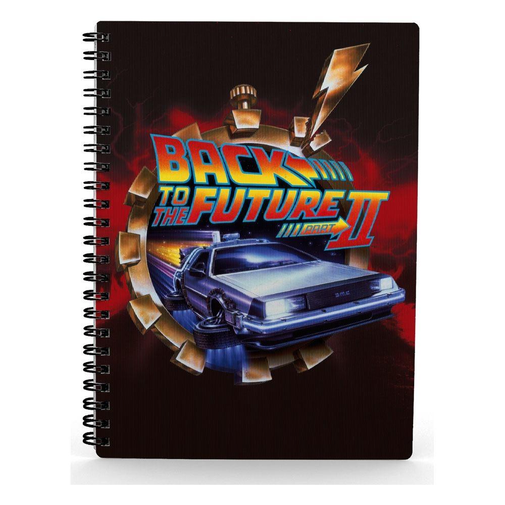 Back to the Future II Notebook med 3D-effekt plakat