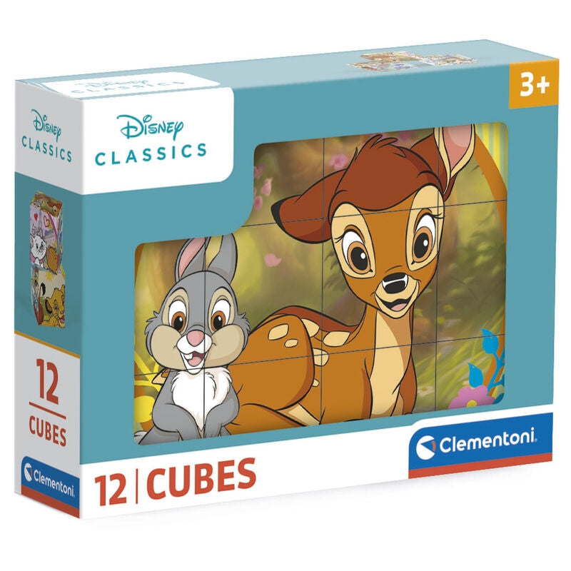 Bambi 12-bitars pussel för barn, rolig och engagerande aktivitet