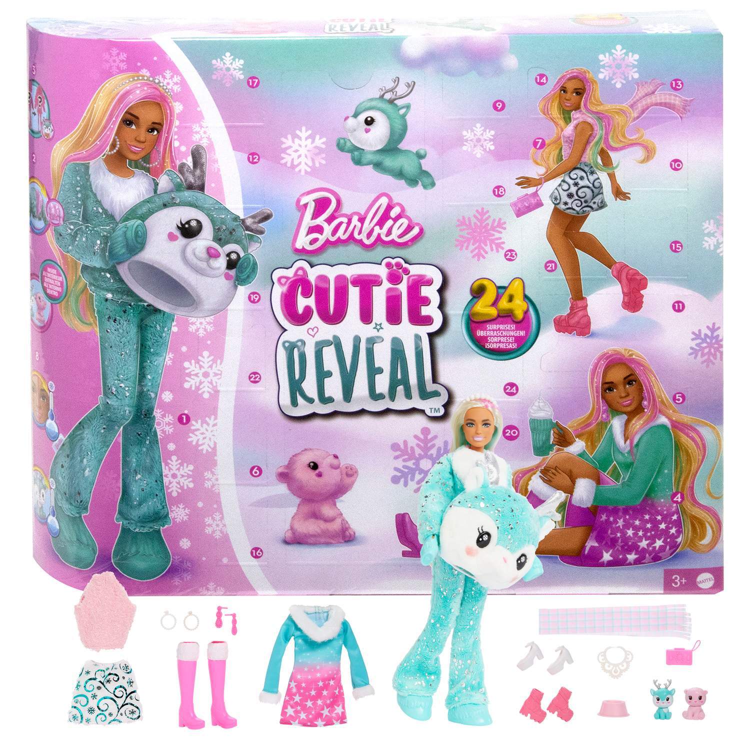 Barbie Cutie Reveal Julkalender