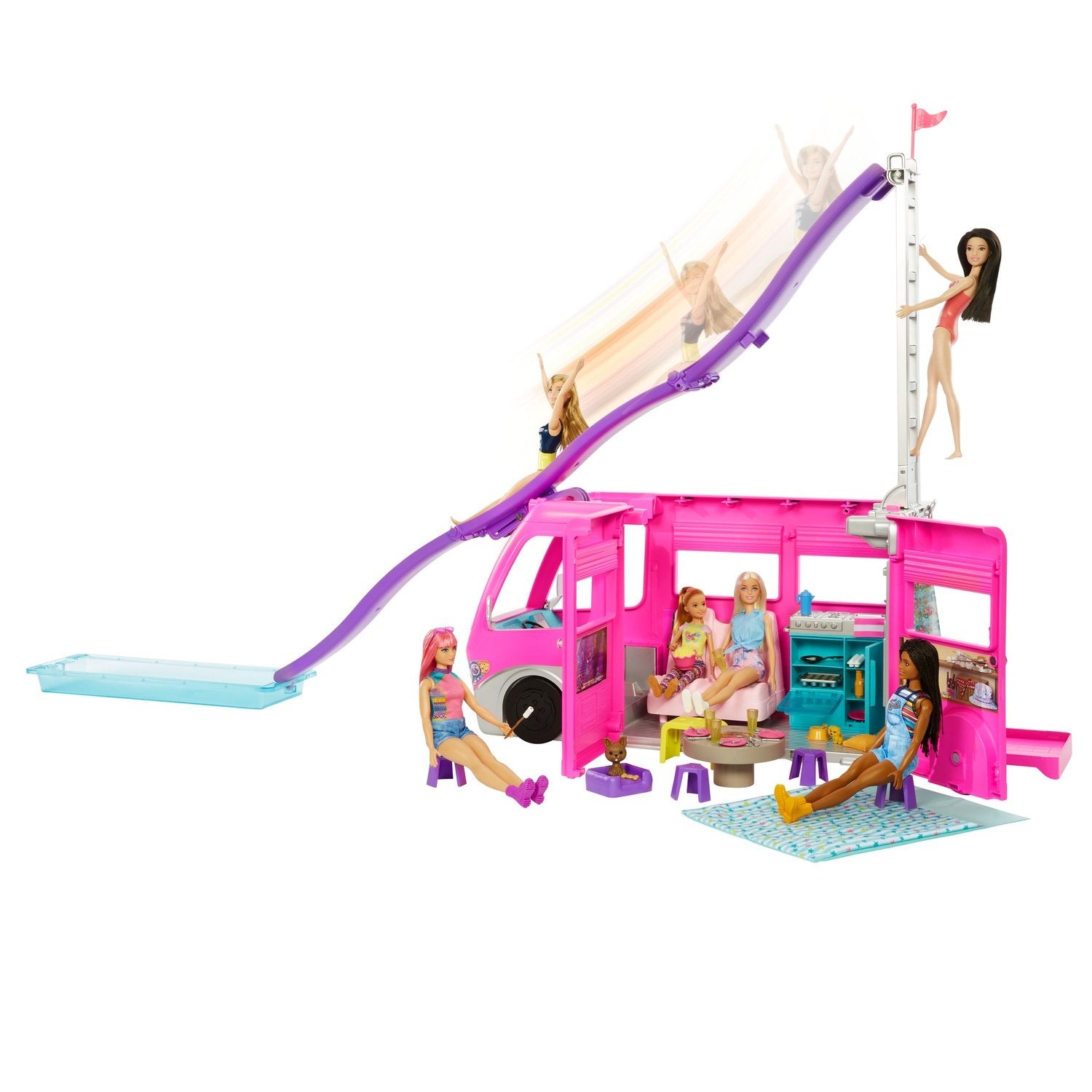 Barbie autocamper