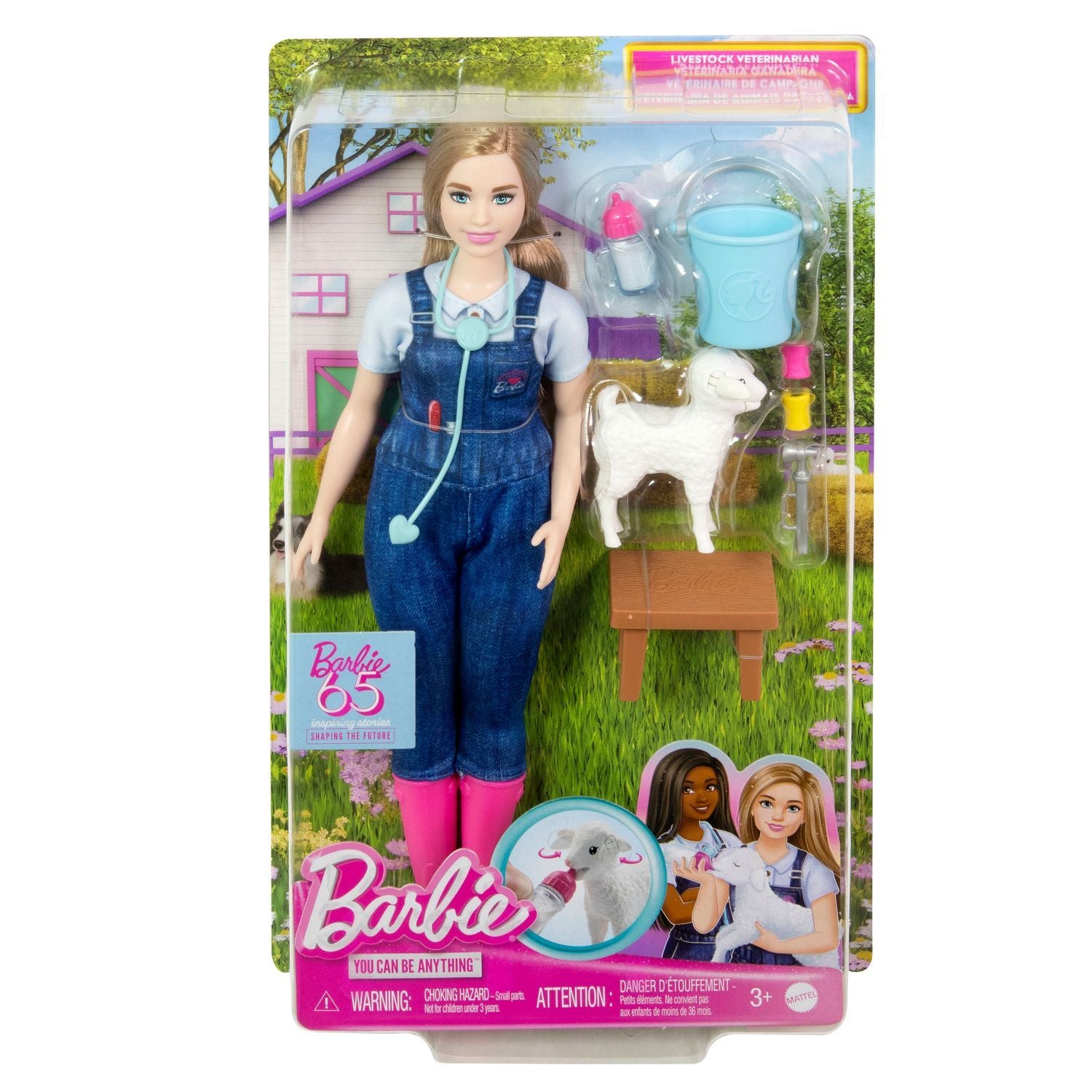 Barbie Farm Dyrlæge -Dukke