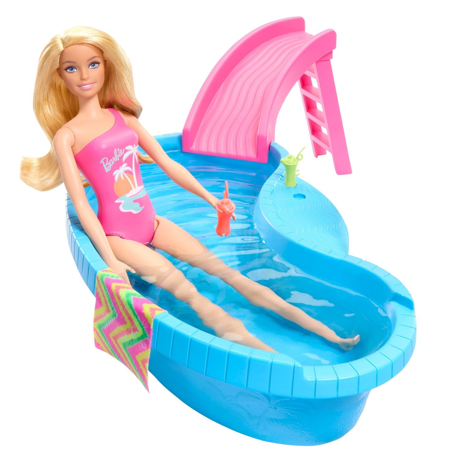 Barbie pool og dukke