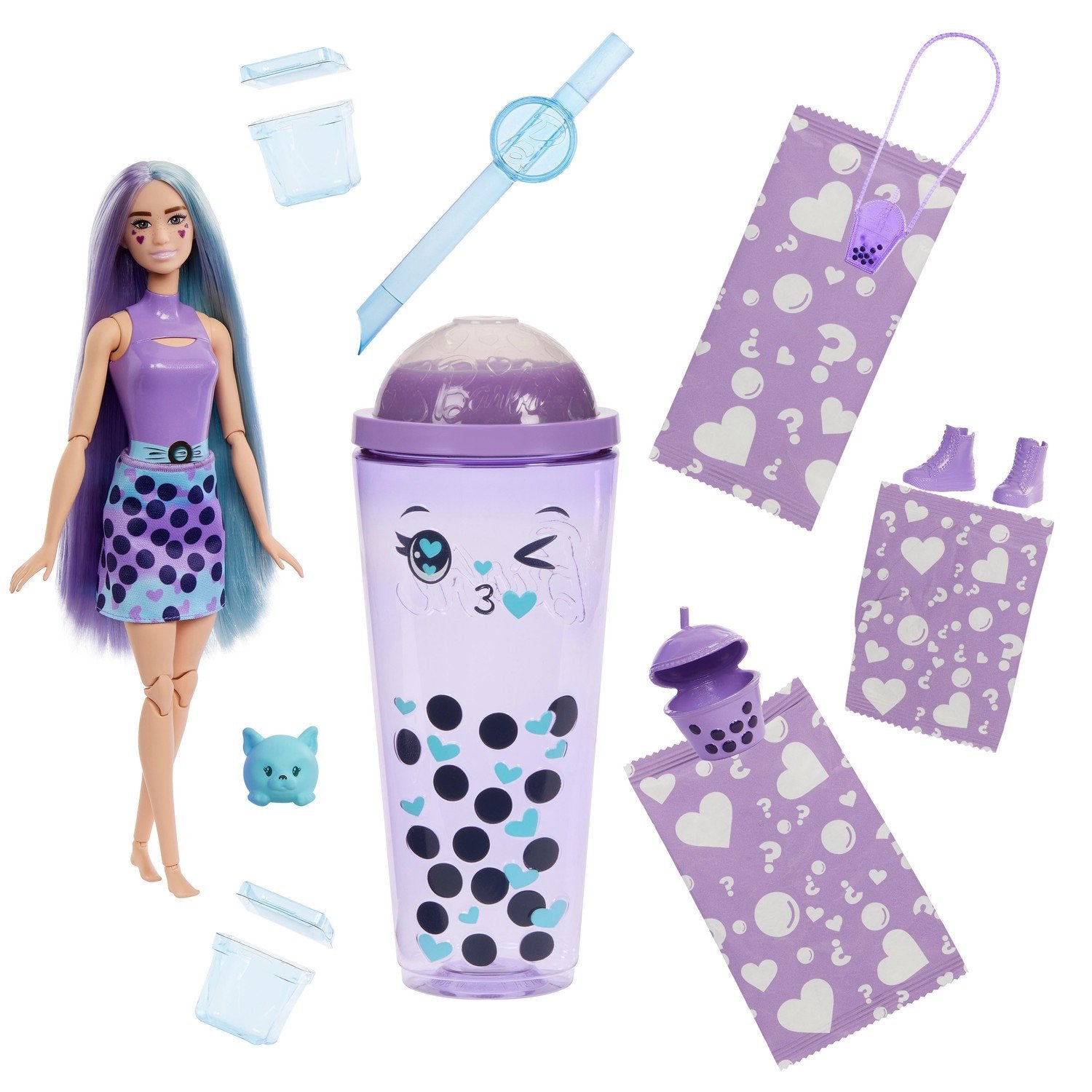 Barbie Pop Reveal Boba Taro Milk