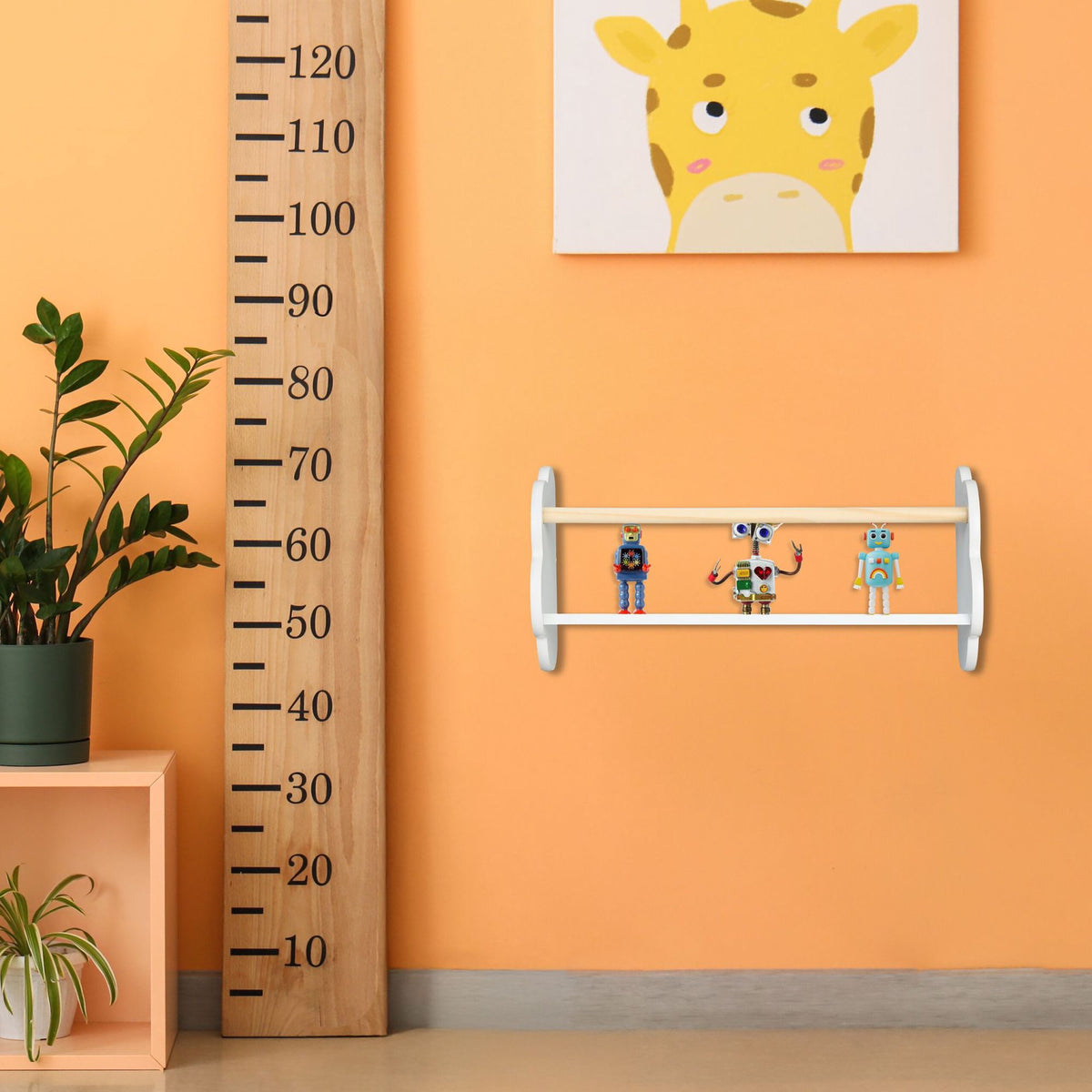 Barnbokhylla moln 3-pack