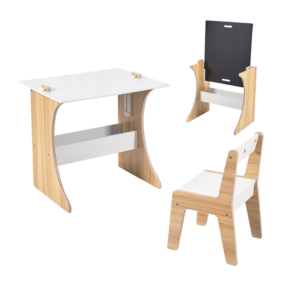 Barnbord och stolsset med griffeltavla