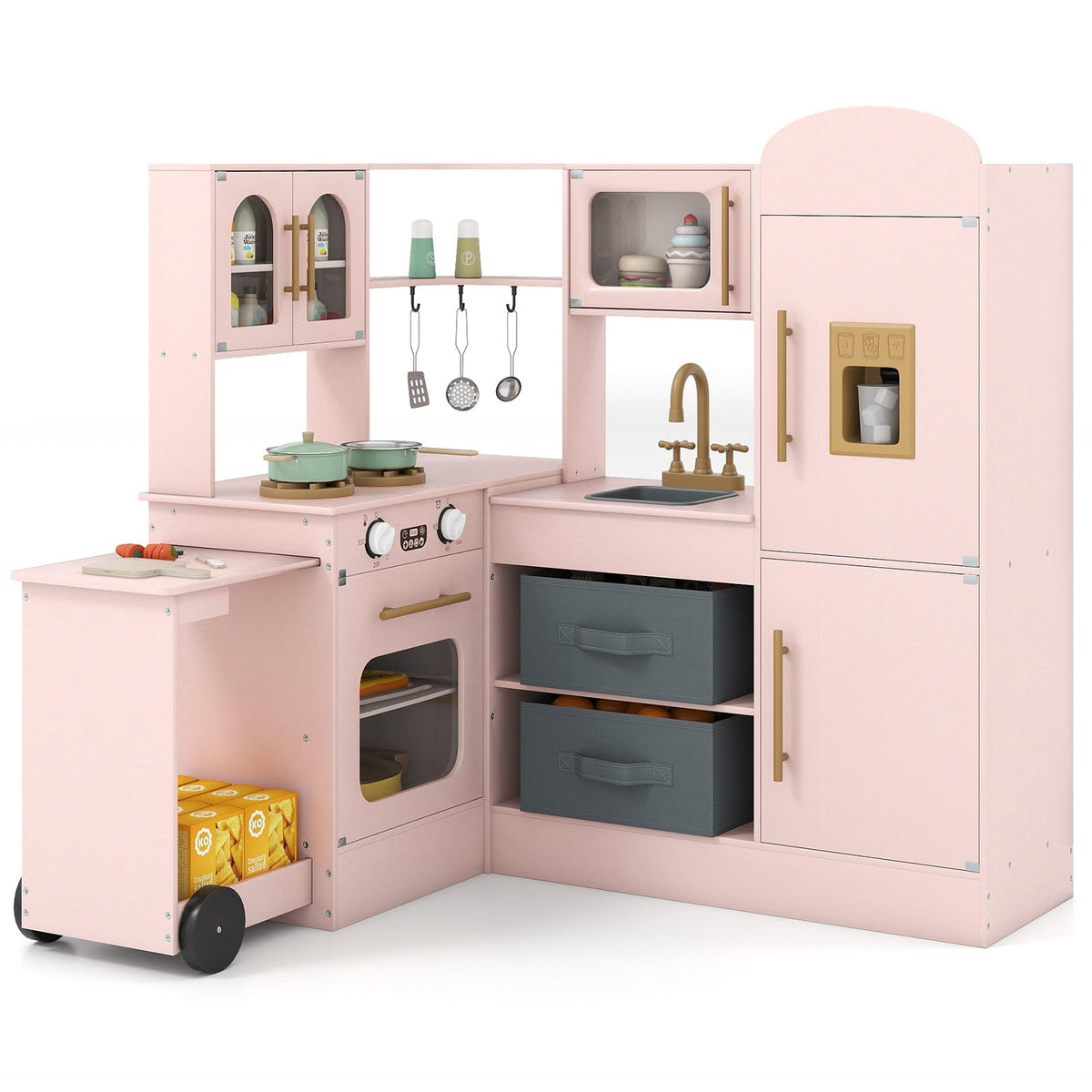 Barnhörna Trälekkök med Ljus & Ljud