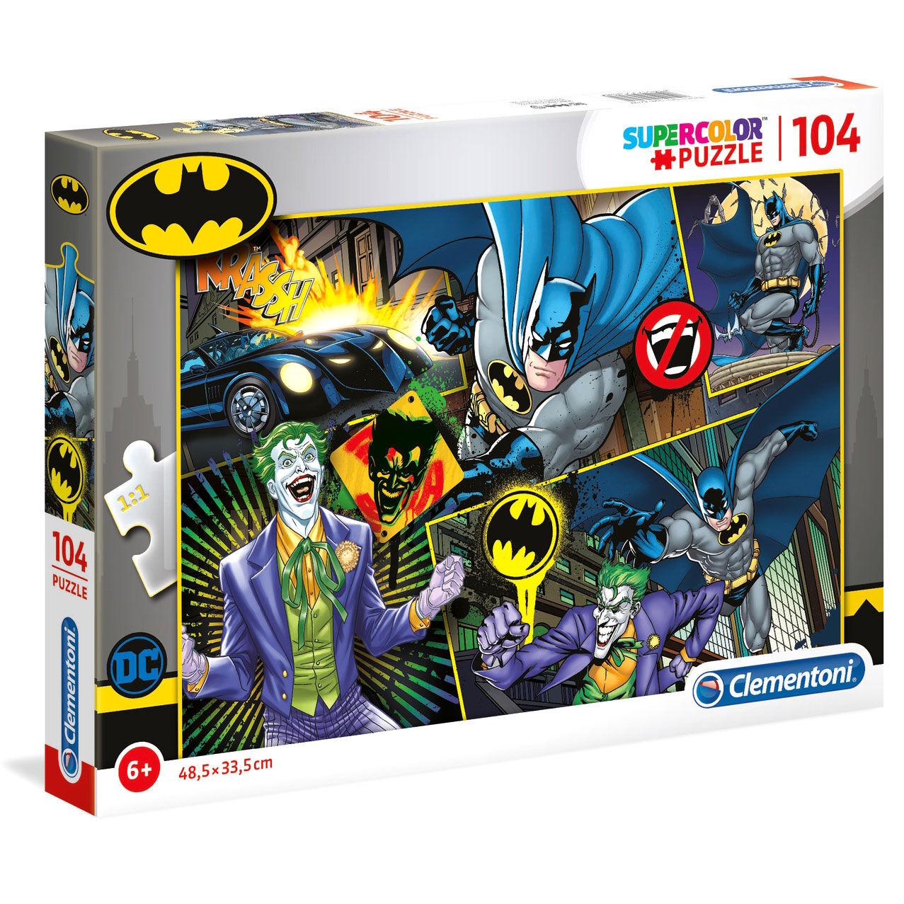 Batman 104-bitars pussel för barn och vuxna