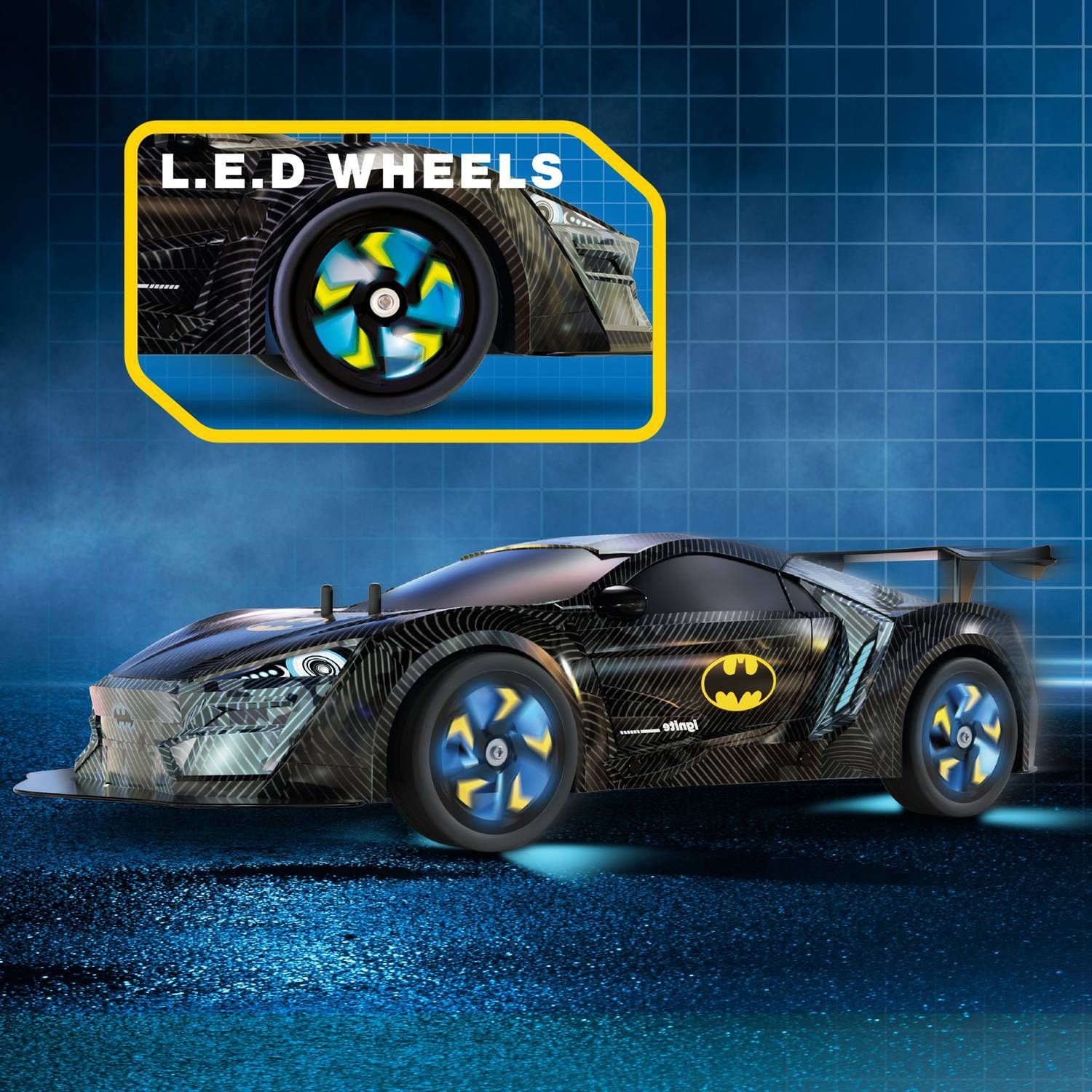 Batman Radio Control Car Bat-Tech Racer Skala 1:10