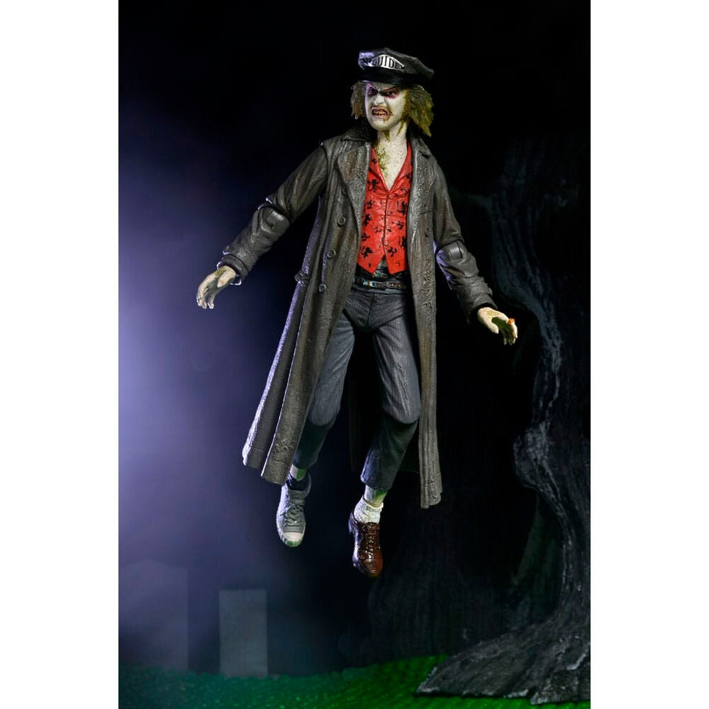 Beetlejuice 1988 Ultimate Tour Guide Figur, 18 cm lång