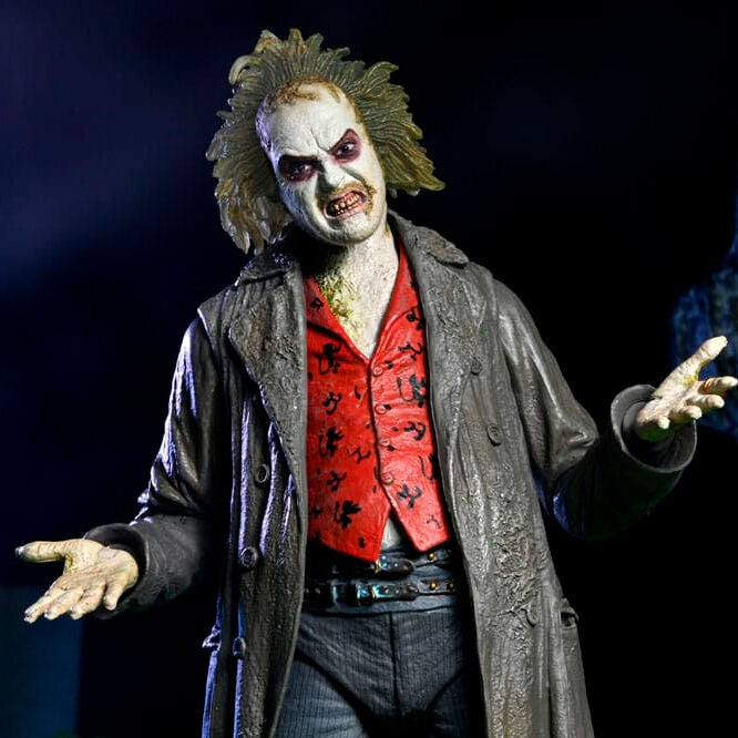 Beetlejuice 1988 Ultimate Tour Guide Figur, 18 cm lång