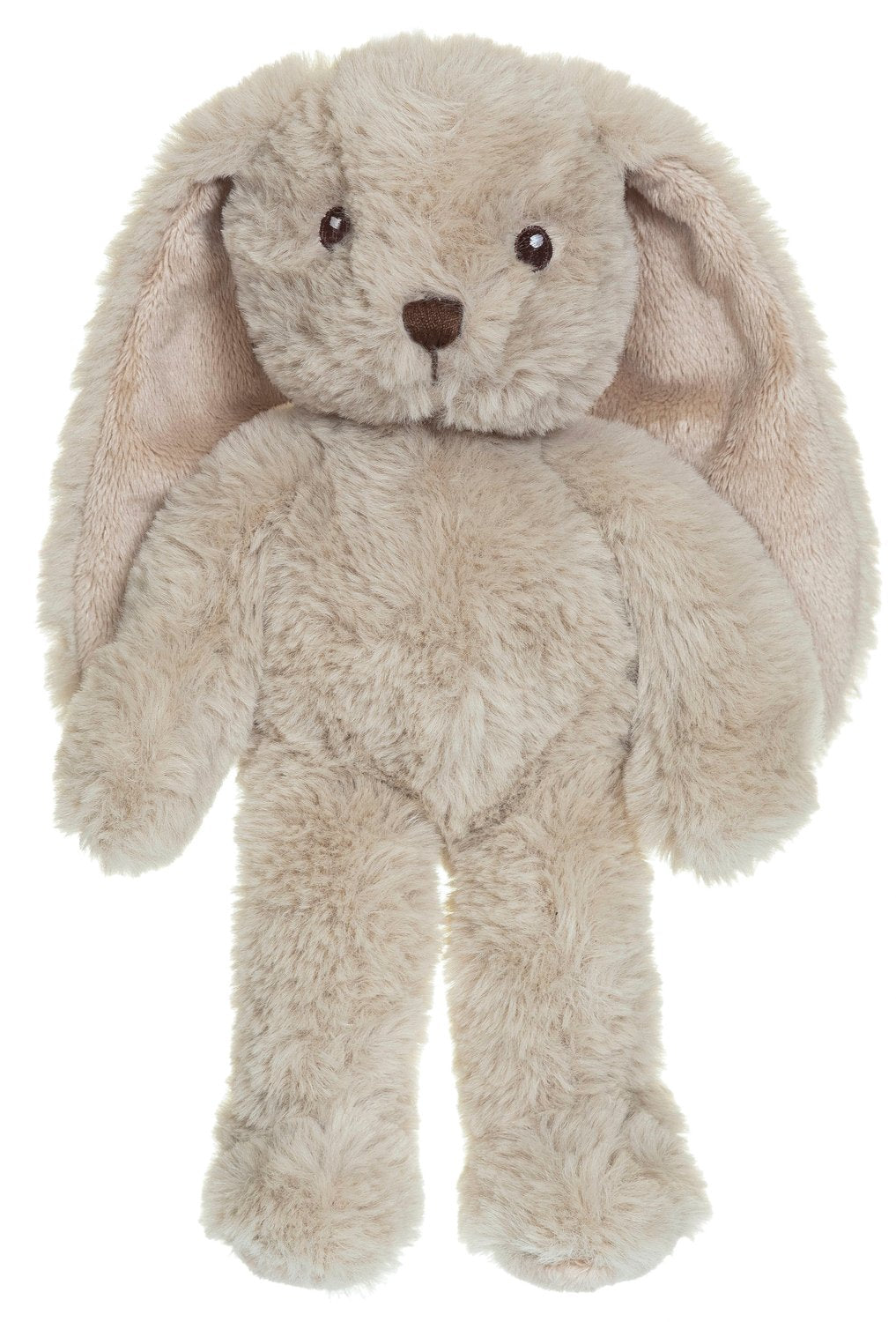 Beige plyschkanin, 23 cm, miljövänlig, maskintvättbar