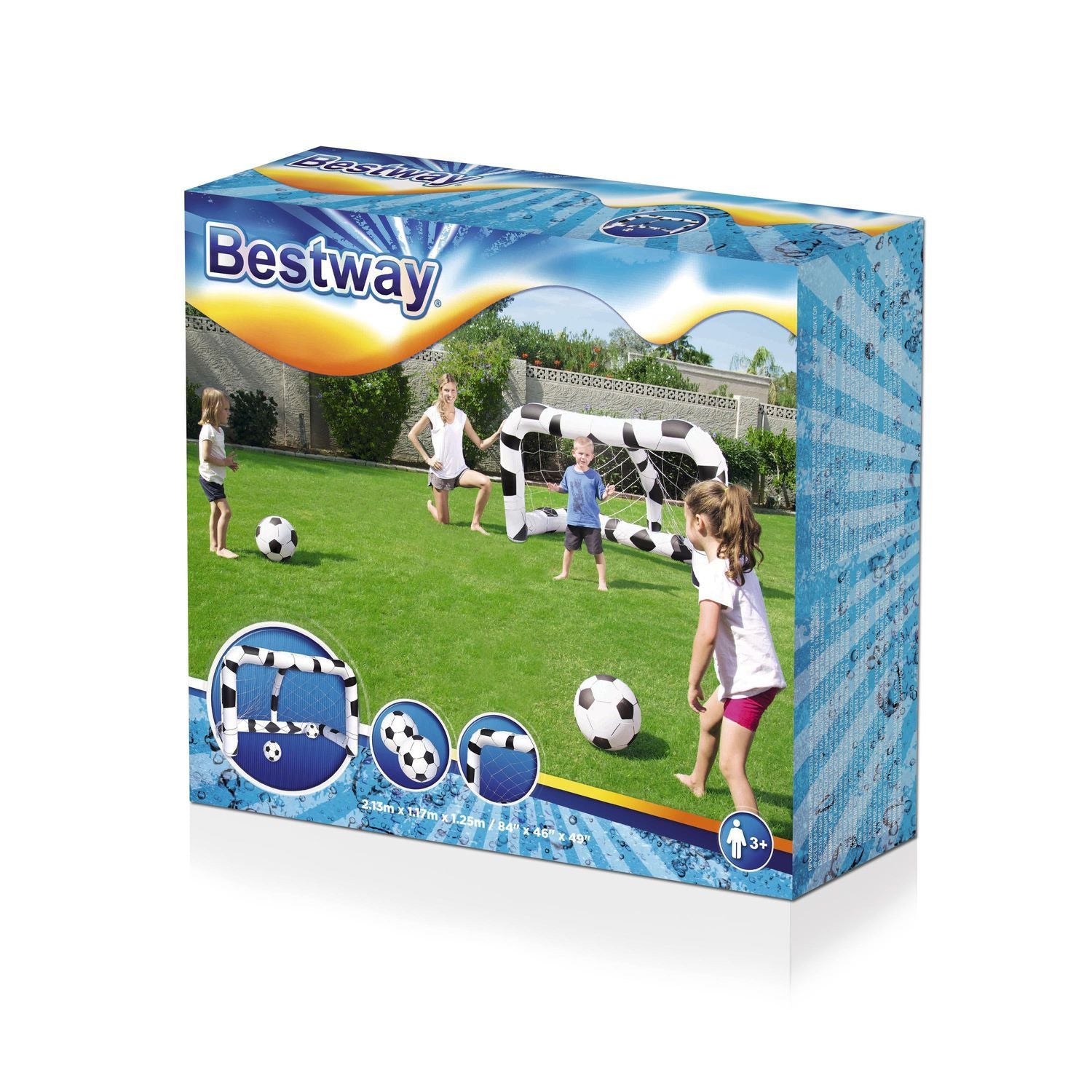 Bestway Fotbollsmål 213 X 117 X 125 Cm