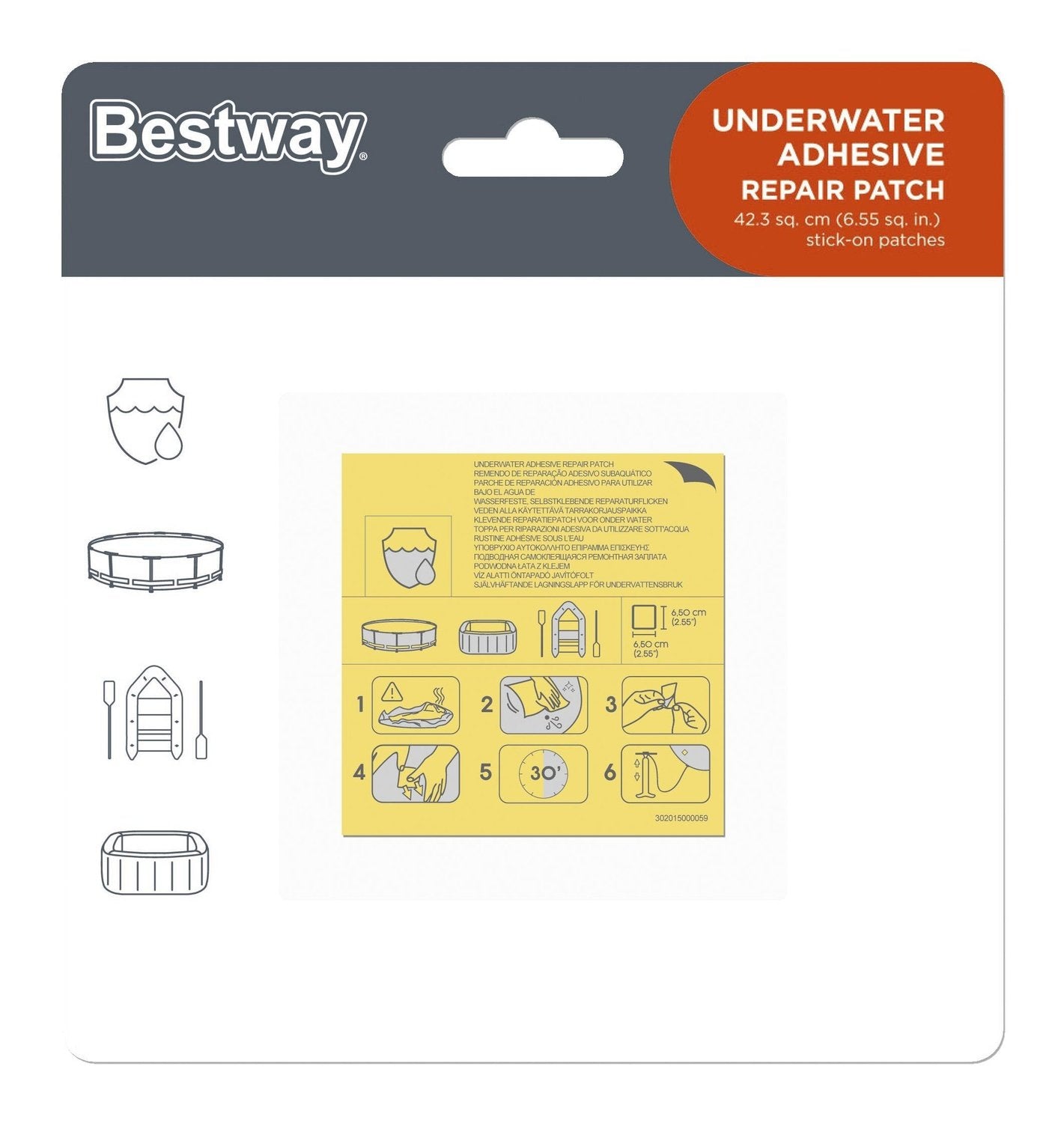 Bestway Repair Patch (Under overfladen)